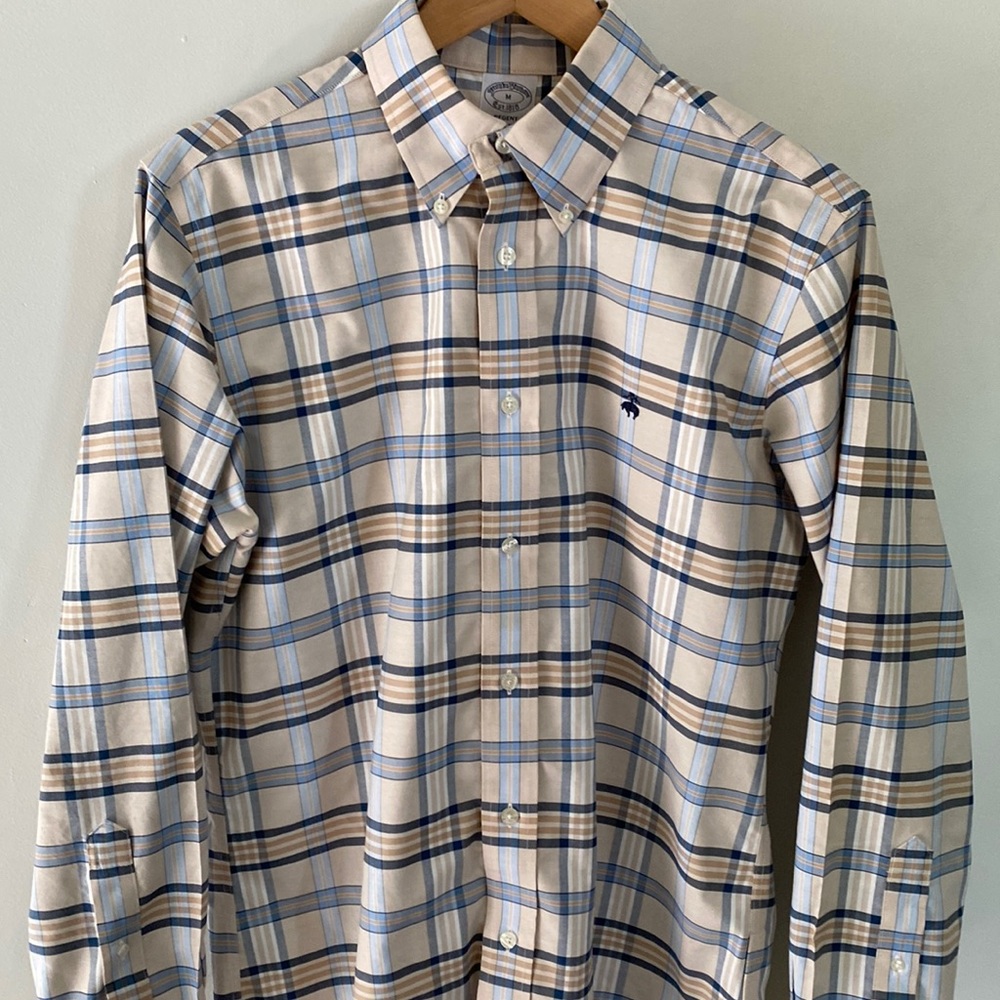 Brooks Brothers Regent Mens M Non Iron Polo Shirt